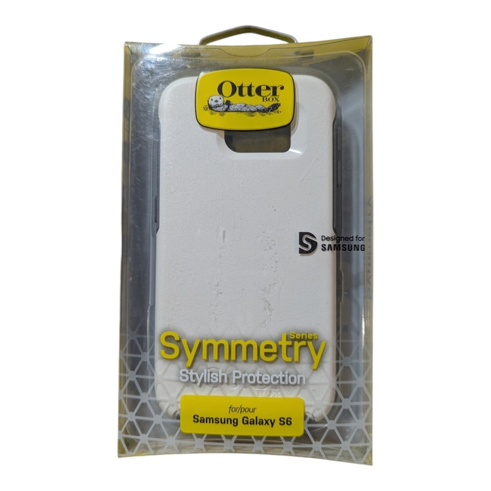 H2. OtterBox Symmetry Series Case for Samsung Galaxy S6 - White/Gray